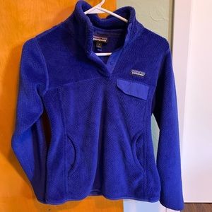 Patagonia Retool Snap T Fleece Royal Blue